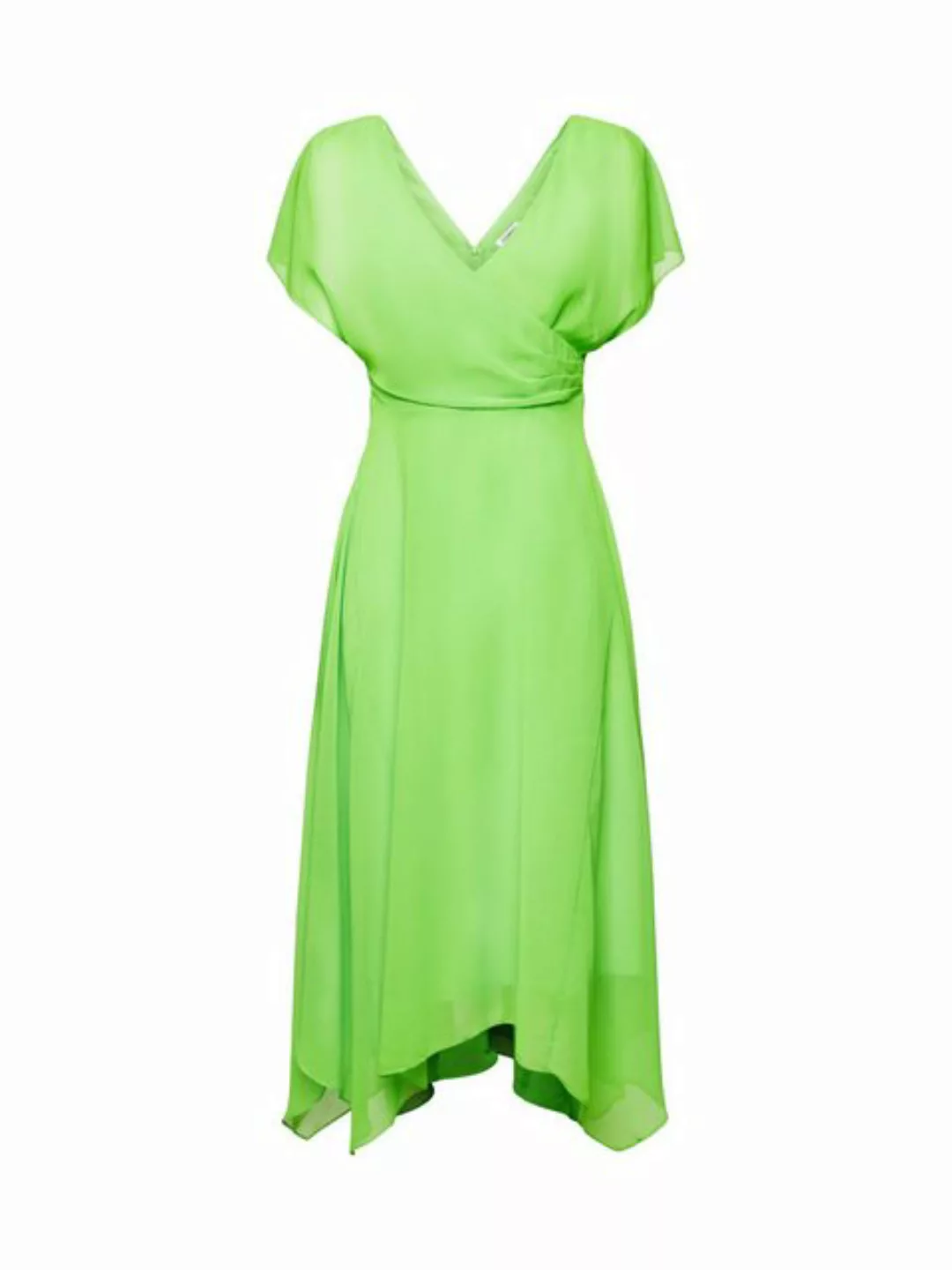 Esprit Maxikleid Chiffon-Maxikleid mit V-Ausschnitt günstig online kaufen