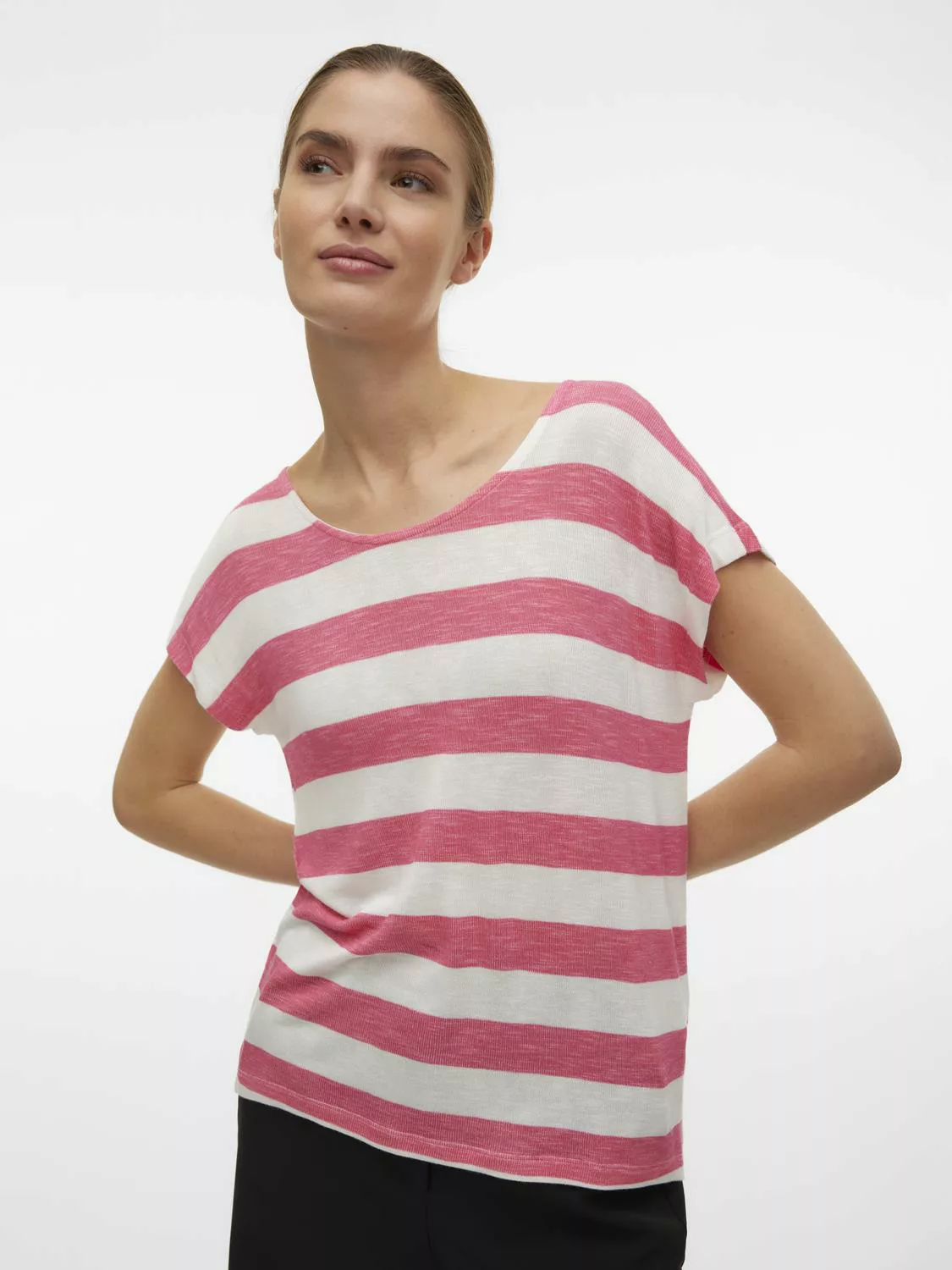 Vero Moda T-Shirt Vero Moda Damen T-Shirt - VmWide Stripe Sleeveless Top günstig online kaufen