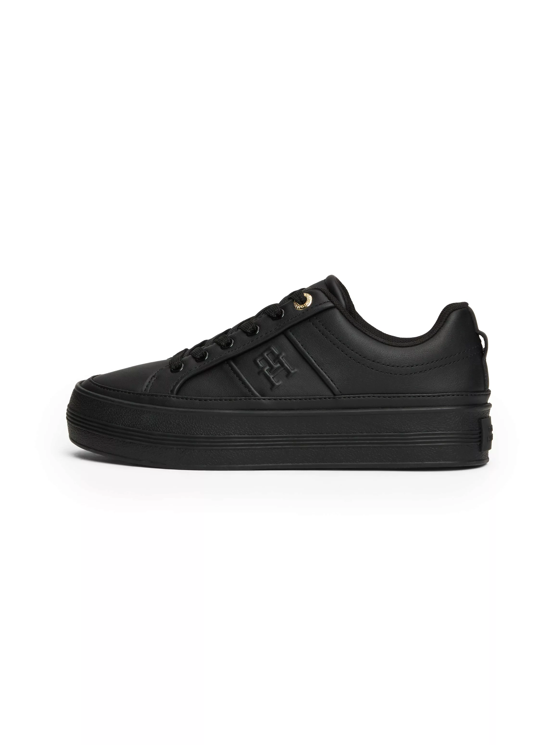 Tommy Hilfiger Plateausneaker "ESSENTIAL VULC SNEAKER MONOGRAM", Freizeitsc günstig online kaufen