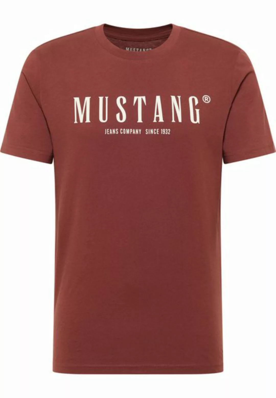 MUSTANG Kurzarmshirt T-Shirt günstig online kaufen