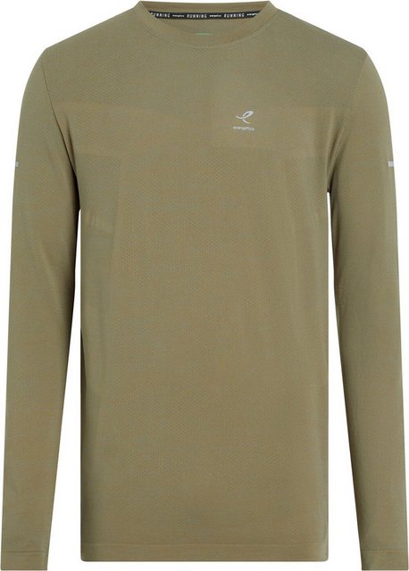 Energetics Langarmshirt He.-Langarmshirt Tayeb M MELANGE/GREEN/GREEN günstig online kaufen