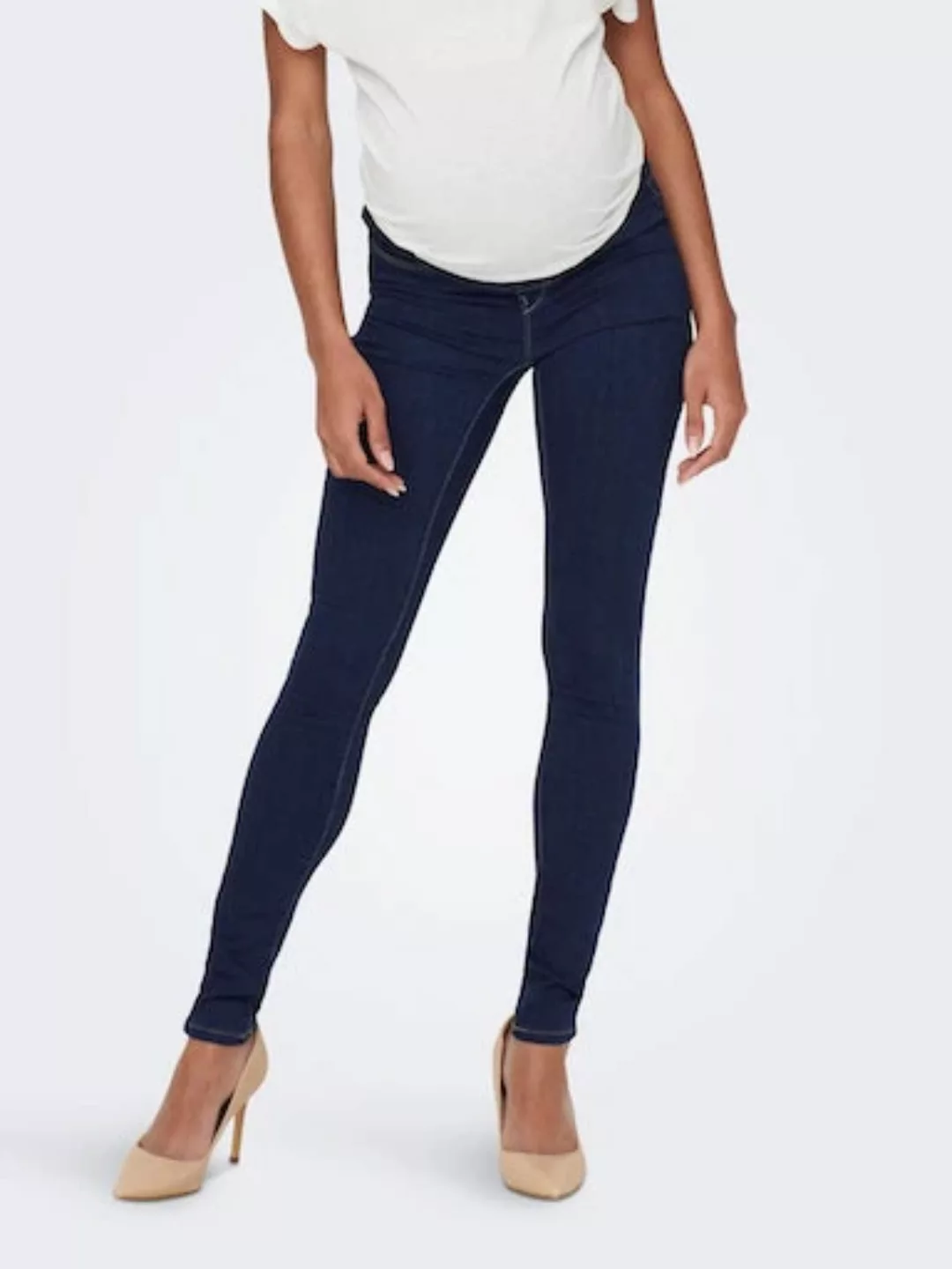 ONLY MATERNITY Umstandsjeans "OLMRAIN LIFE REG SK JEGGING DBD DNM NOOS" günstig online kaufen