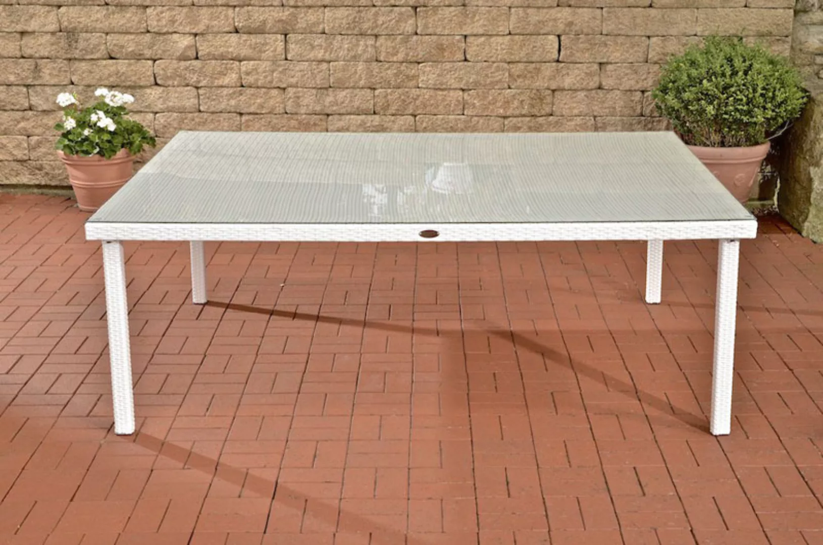 Tisch Pizzo/Tropea 210x150 cm weiß günstig online kaufen