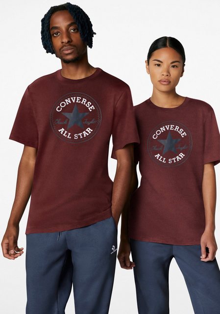 Converse T-Shirt CONVERSE GO-TO ALL STAR PATCH STANDARD-FIT T-SHIRT (1-tlg) günstig online kaufen