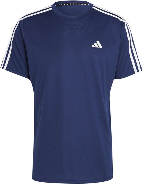 adidas Sportswear T-Shirt Train Essentials 3-Streifen Herren T-Shirt - Dark günstig online kaufen