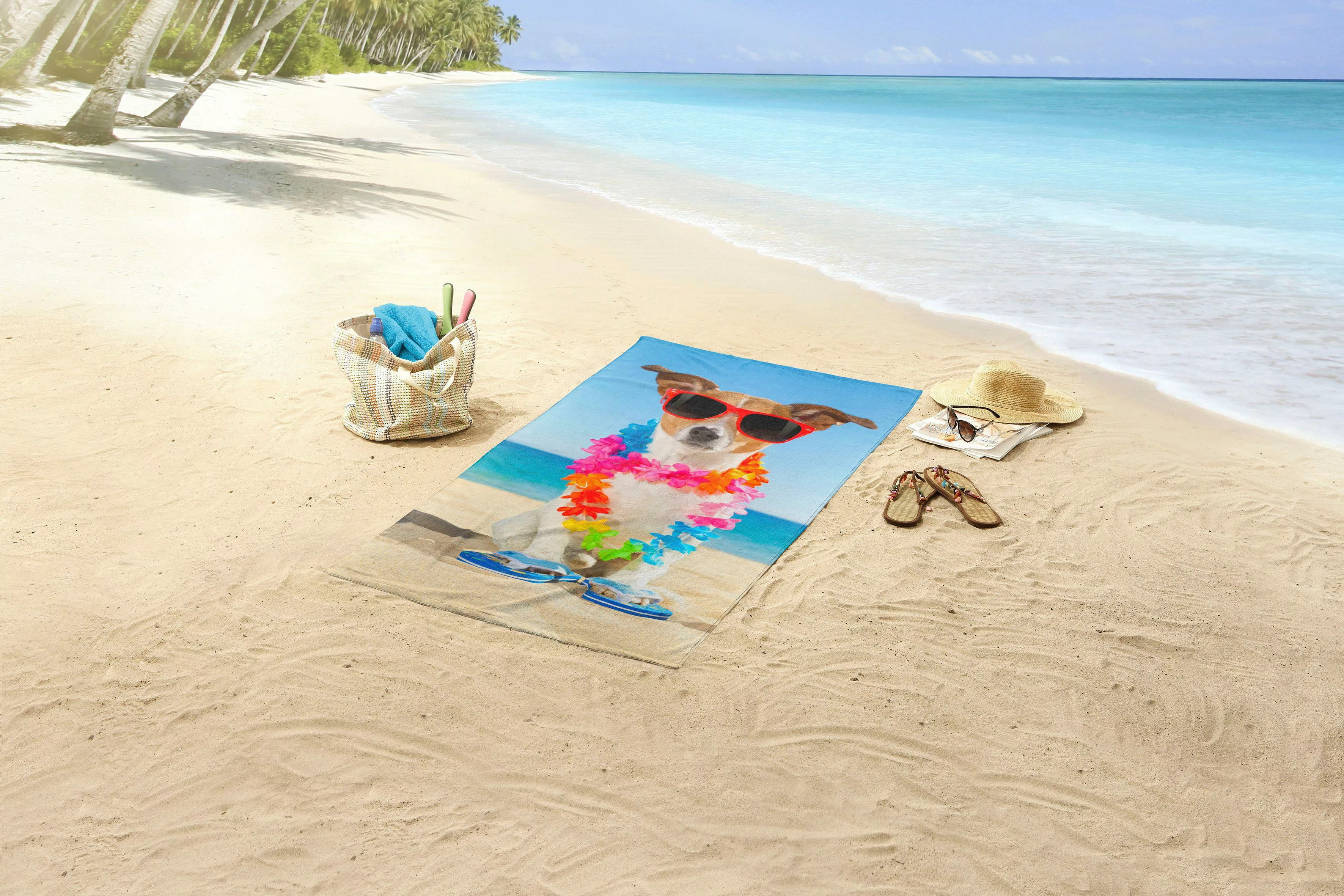 good morning Strandtuch Mikrofaser Strandtuch Liegetuch günstig online kaufen