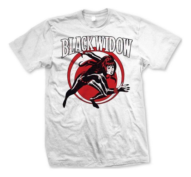Bravado T-Shirt Marvel Comics Black Widow Simple günstig online kaufen