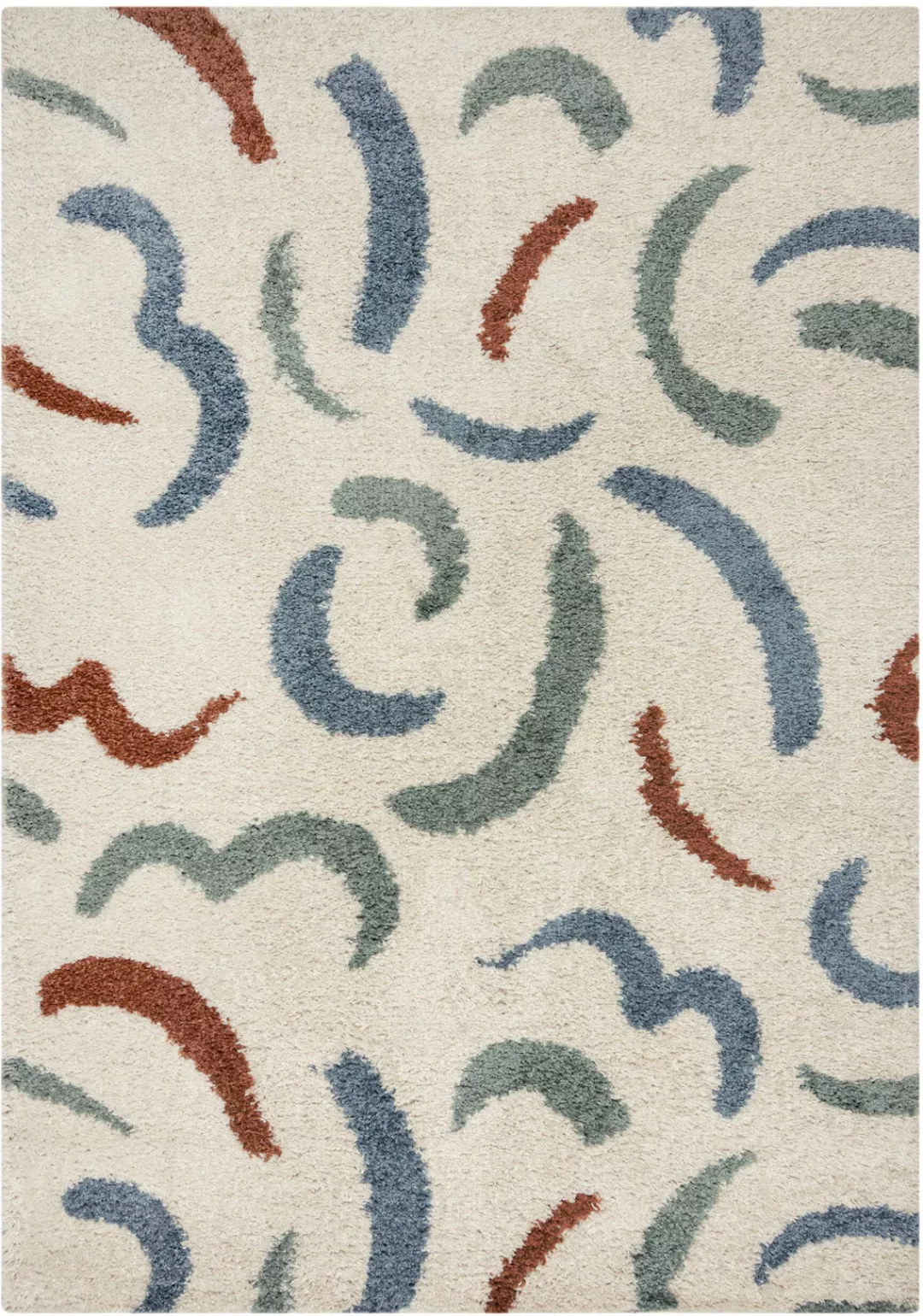 FLAIR RUGS Hochflor-Teppich »SQUIGGLE«, rechteckig günstig online kaufen