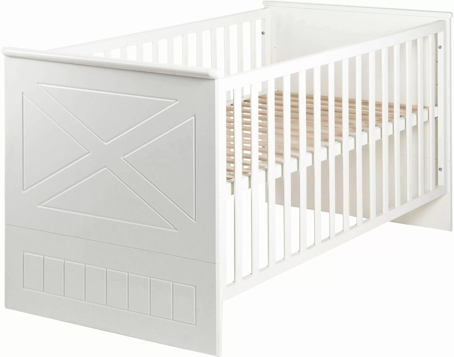 roba® Babyzimmer-Komplettset, (Set, 3 St., Kinderbett, Schrank, Wickelkommo günstig online kaufen