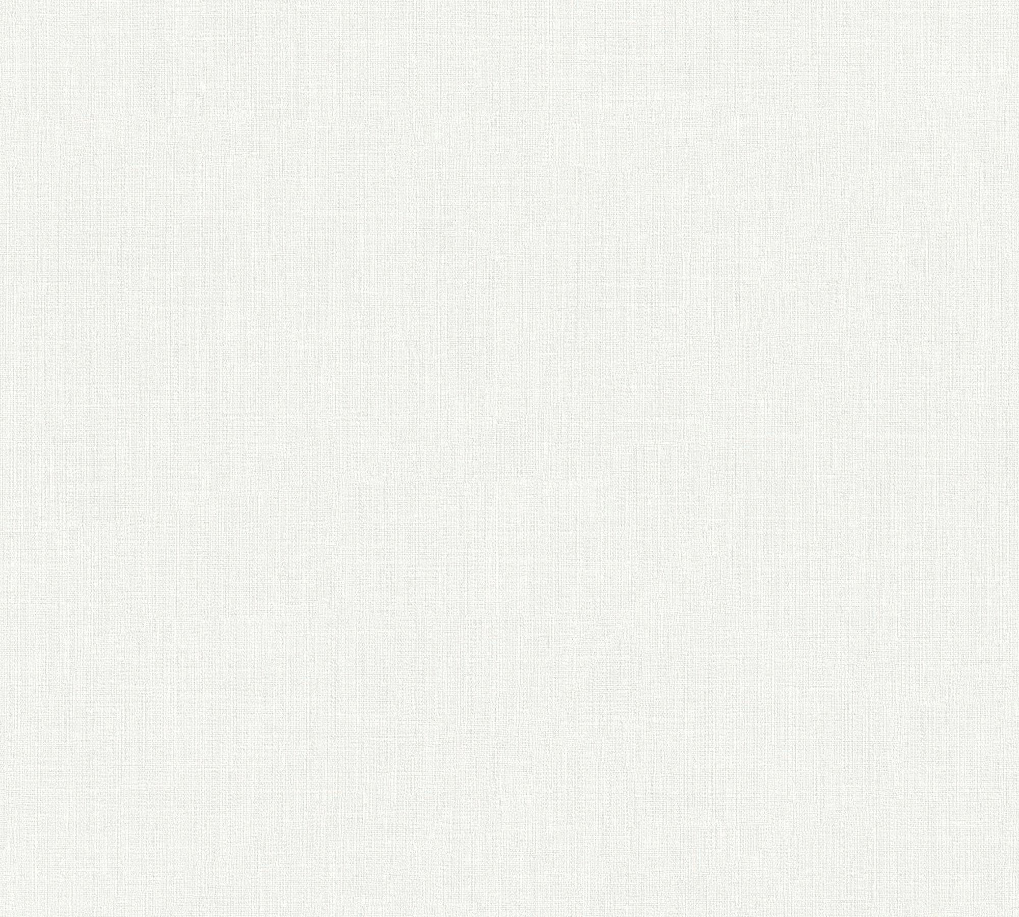 Bricoflor Weiße Vliestapete mit Leinenstruktur Schlichte Tapete Uni Ideal f günstig online kaufen