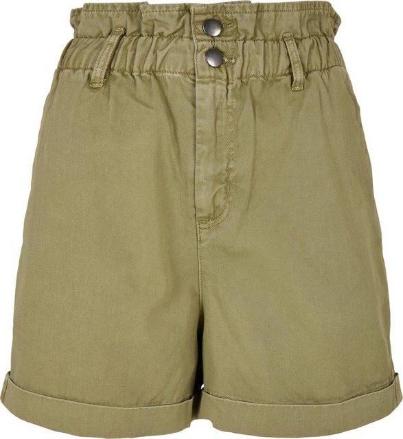 URBAN CLASSICS Stoffhose "Urban Classics Damen Ladies Paperbag Shorts", (1 günstig online kaufen