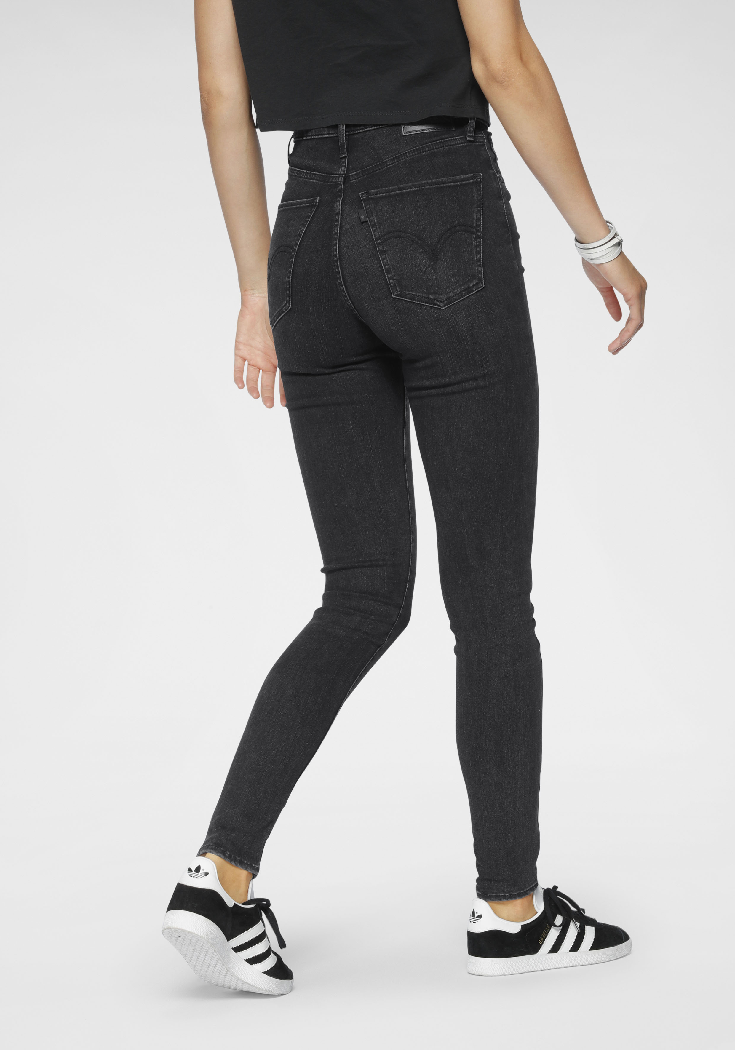 Levis Skinny-fit-Jeans "Mile High Super Skinny", High Waist günstig online kaufen