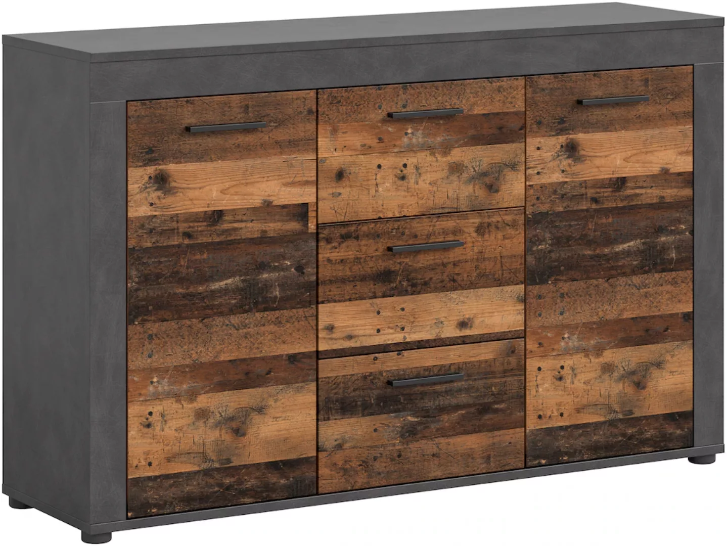 INOSIGN Sideboard "Aosta, Breite 125 cm, in verschiedenen Farbausführungen" günstig online kaufen