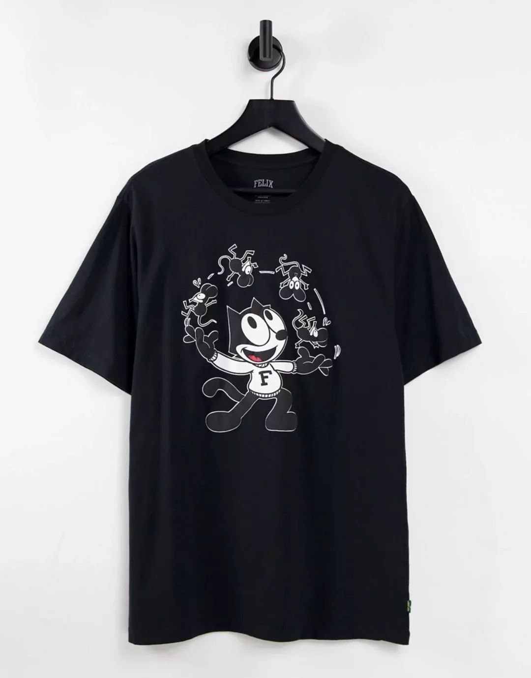 Levi's x Felix the Cat – Capsule – T-Shirt in Schwarz mit großem Logo auf d günstig online kaufen