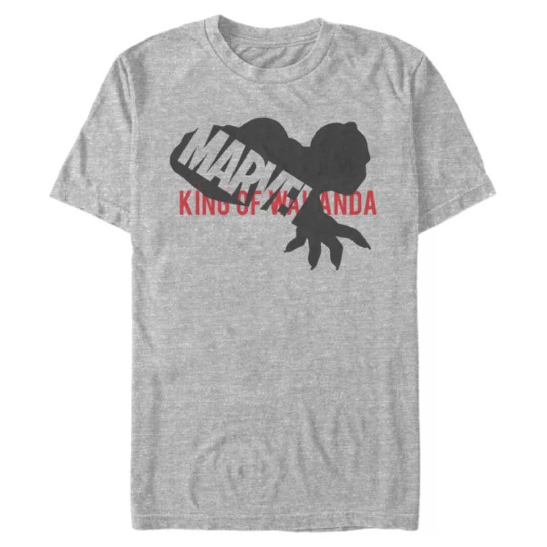 Marvel - Black Panther King Logo - Männer T-Shirt günstig online kaufen