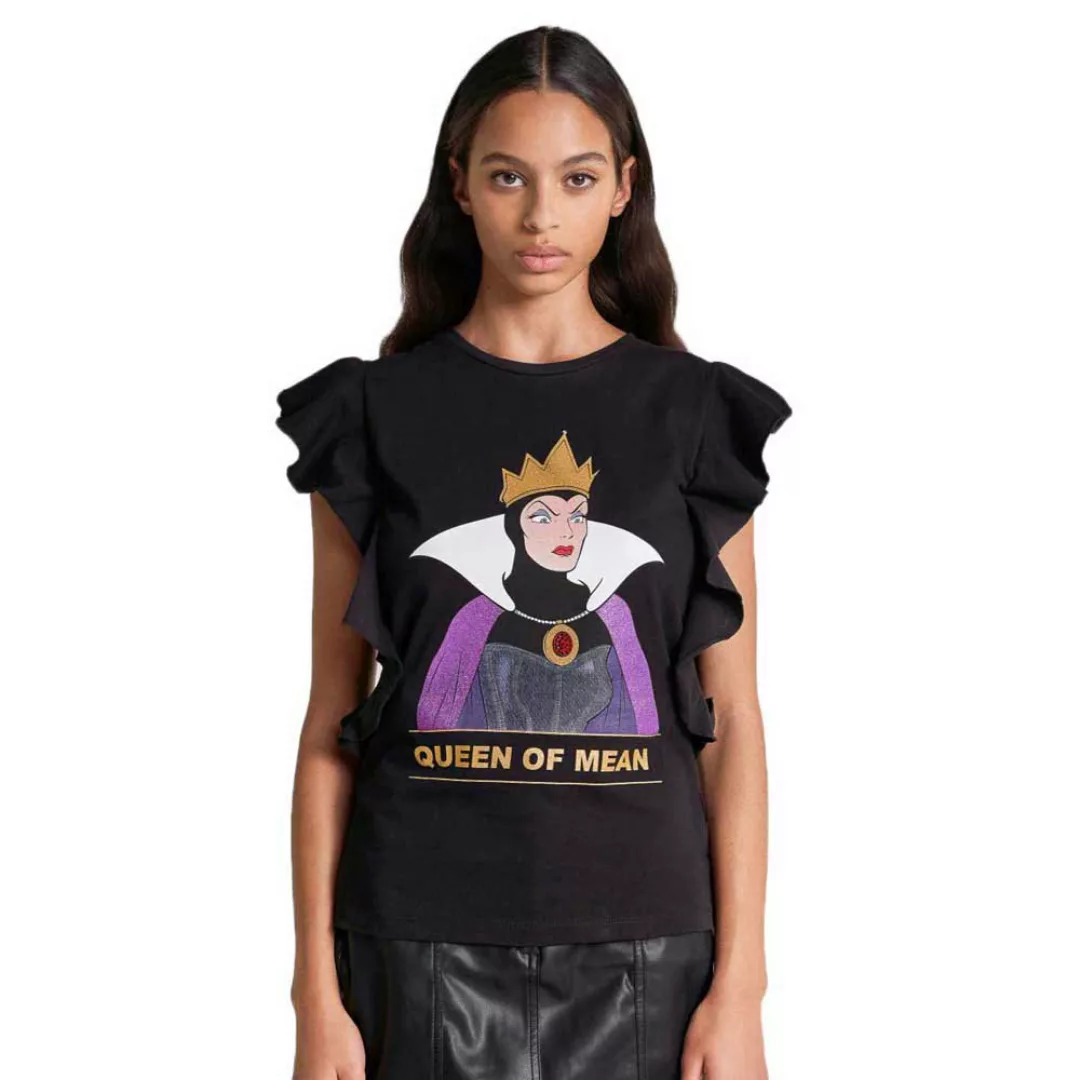 Salsa Jeans Queen Of Mean Kurzärmeliges T-shirt XS Black günstig online kaufen