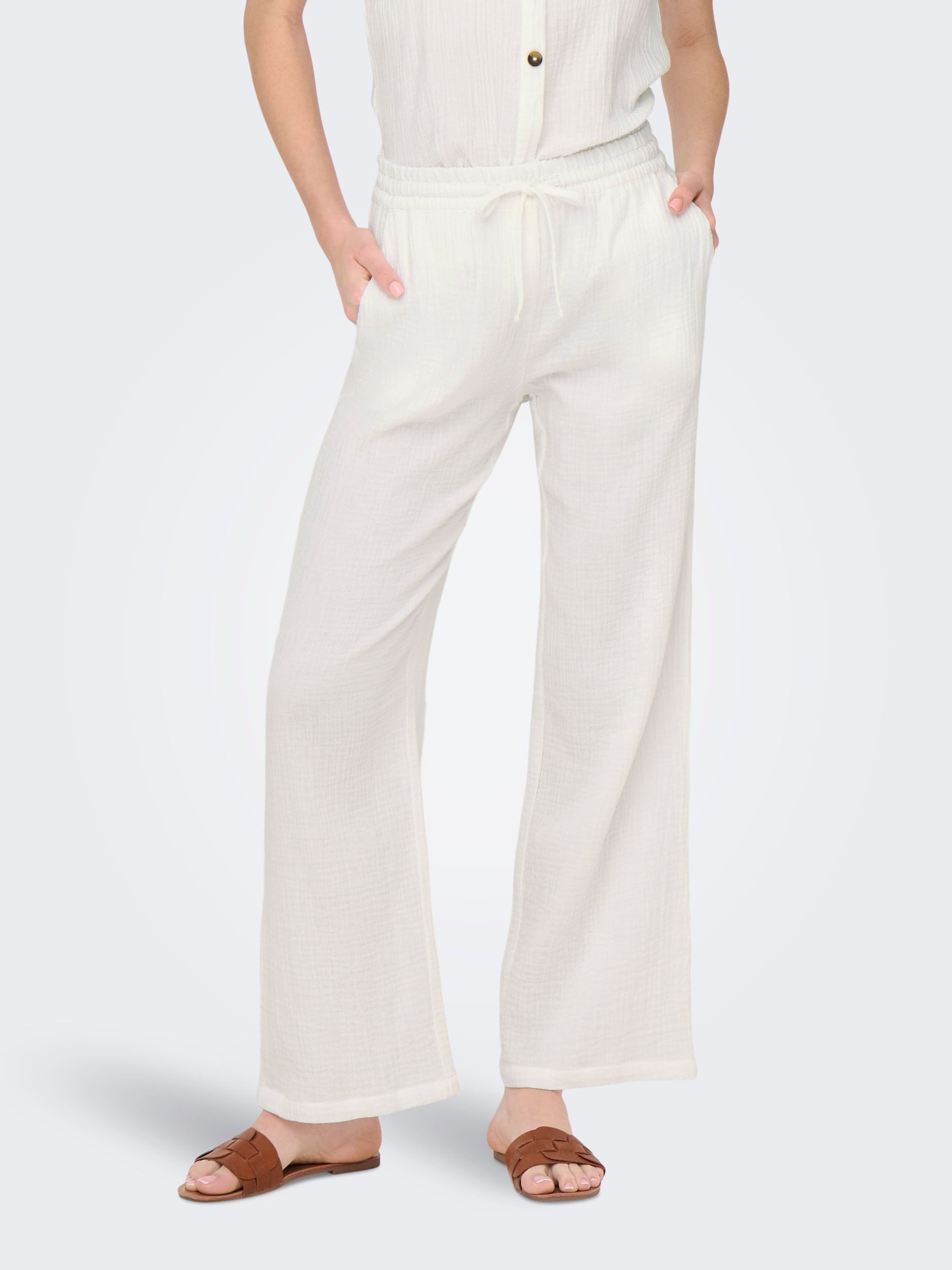 JDY Stoffhose - Hose mit weitem günstig online kaufen