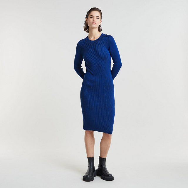 G-STAR Strickkleid Plated Slim Knit Dress günstig online kaufen