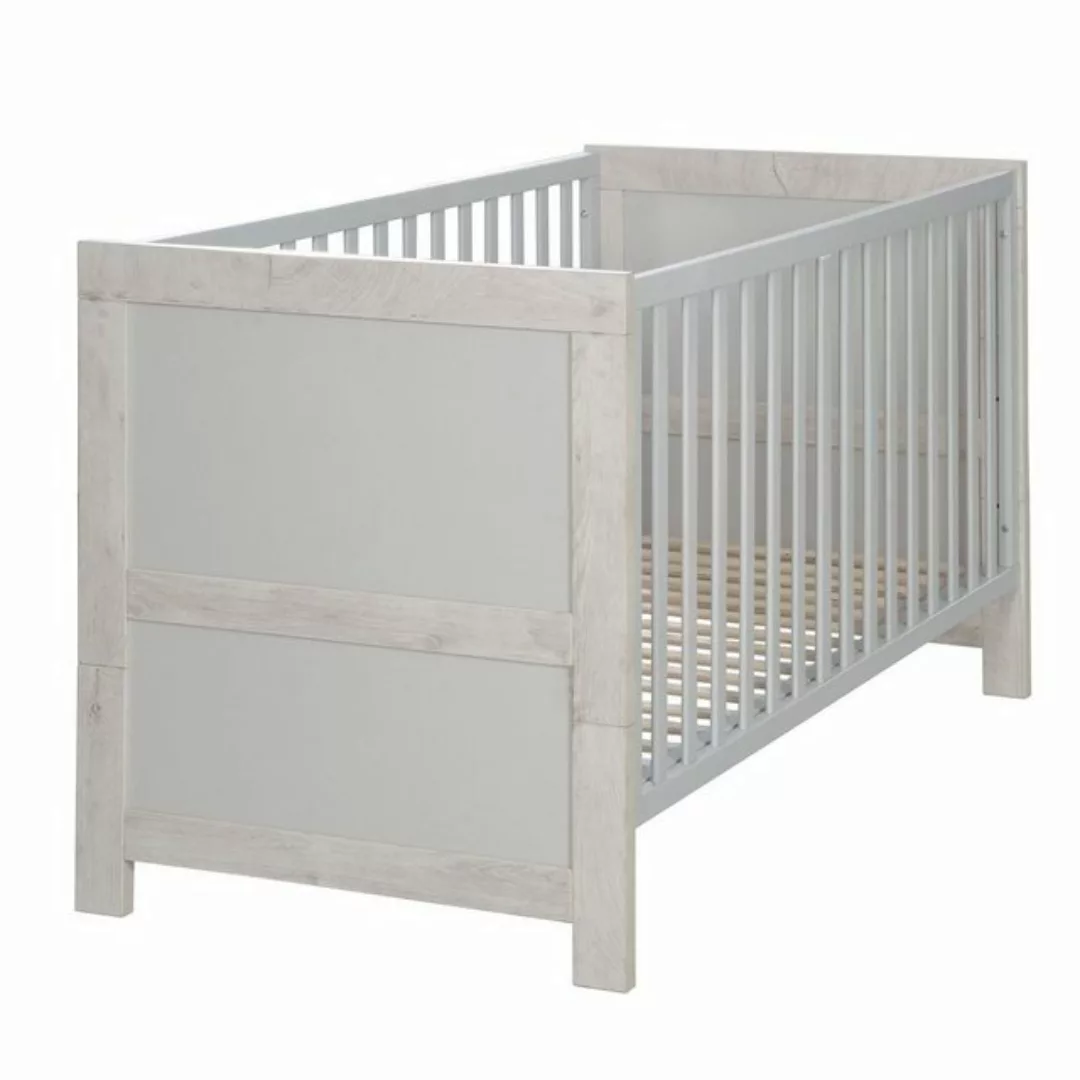 roba® Kinderbett Babybett roba MILA (BHT 76x82x144 cm) BHT 76x82x144 cm bun günstig online kaufen