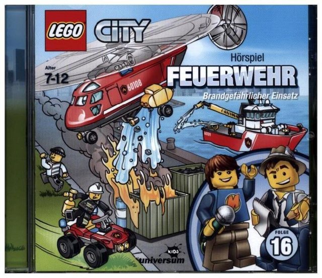 Leonine Hörspiel LEGO City: Feuerwehr, 1 Audio-CD günstig online kaufen