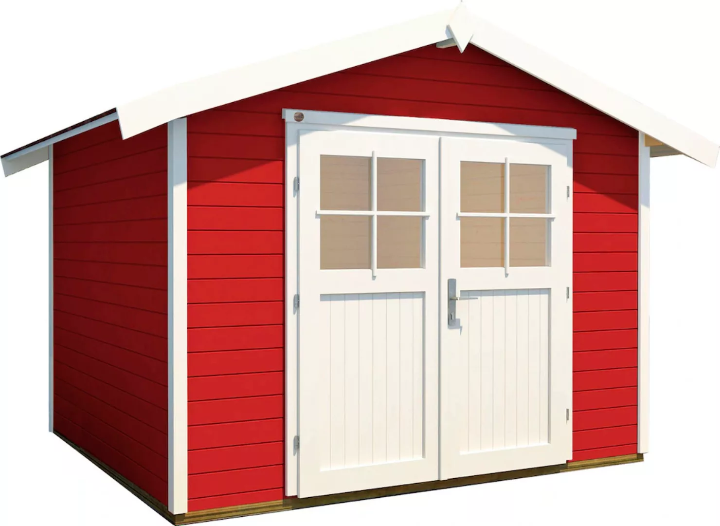 Weka Holz-Gartenhaus Satteldach Lasiert 274 cm günstig online kaufen