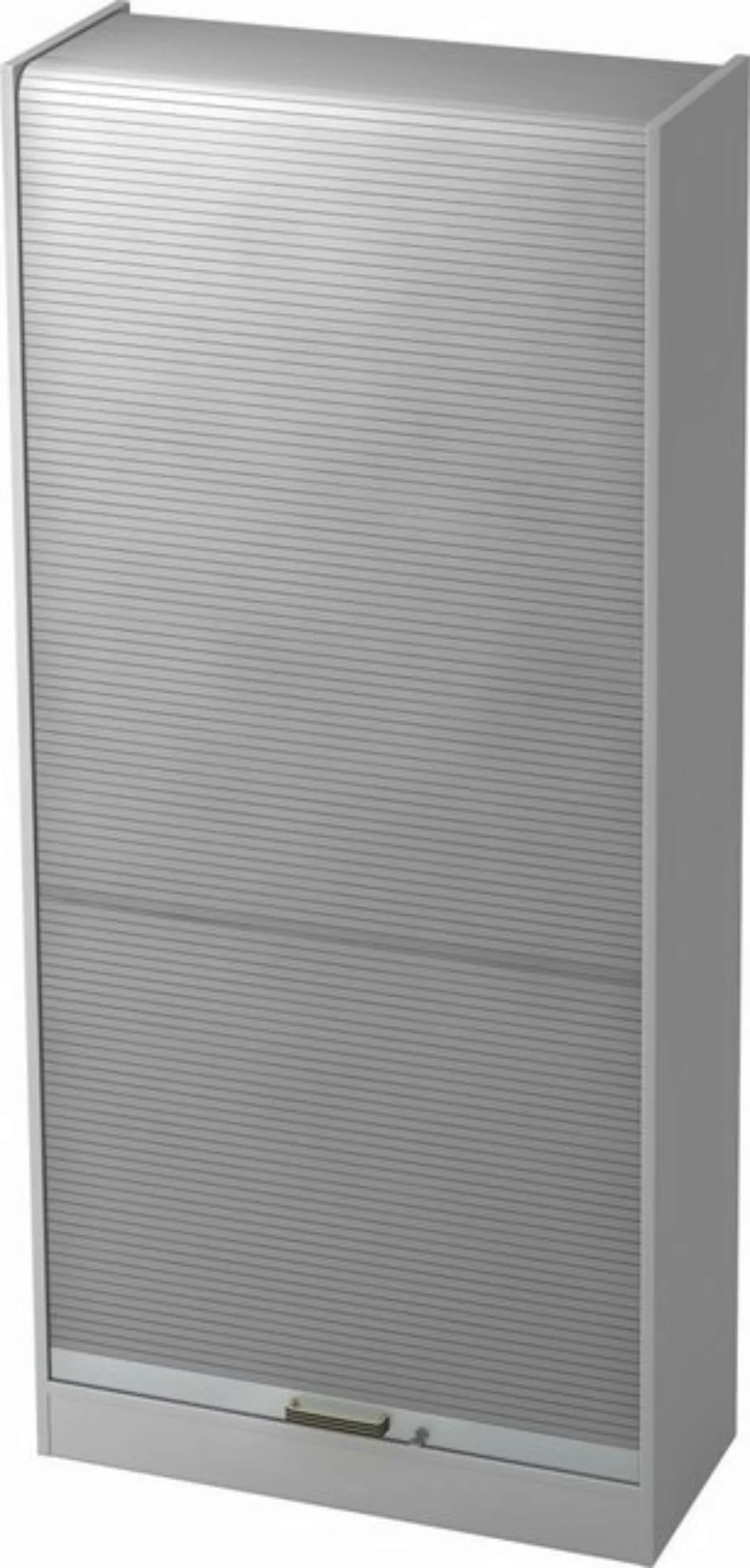 HAMMERBACHER Aktenschrank Rollladenschrank Solid 5OH BxTxH 90x40x200,4cm Gr günstig online kaufen