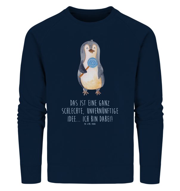 Mr. & Mrs. Panda Longpullover Größe S Pinguin Lolli - French Navy - Geschen günstig online kaufen