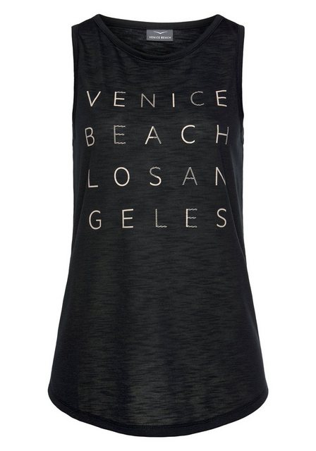 Venice Beach Tanktop mit Logoprint, Tanktop günstig online kaufen