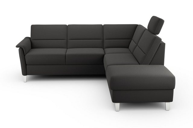 sit&more Ecksofa "Palmera L-Form", Federkern, wahlweise mit Bettfunktion un günstig online kaufen