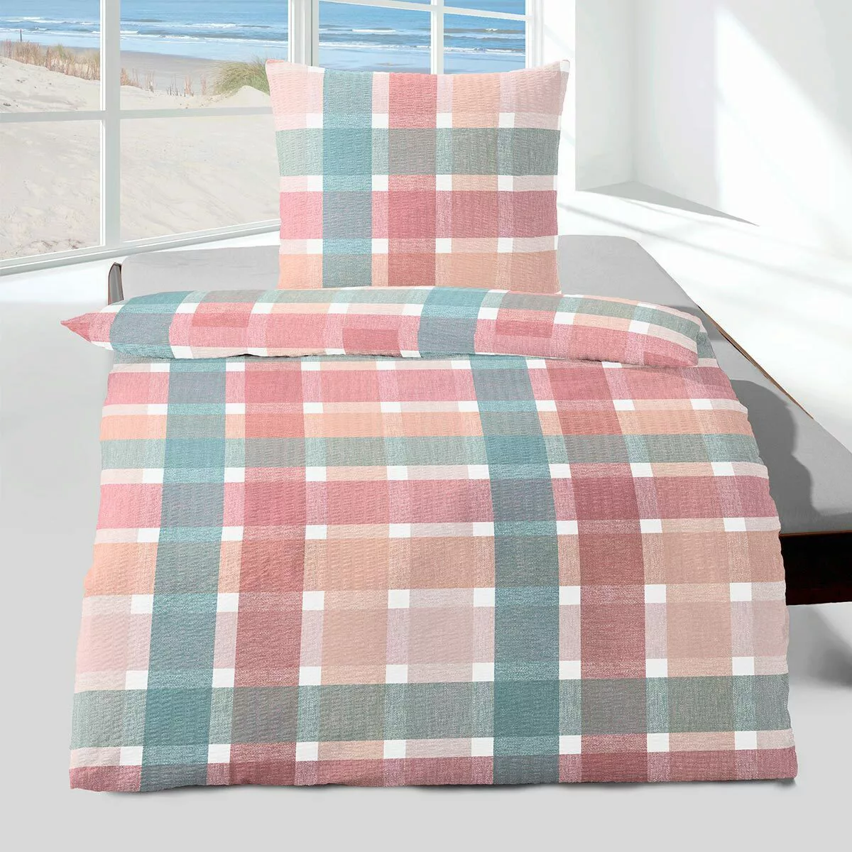TRAUMSCHLAF Bettwäsche Charlotte, Seersucker, 2 teilig, günstig online kaufen