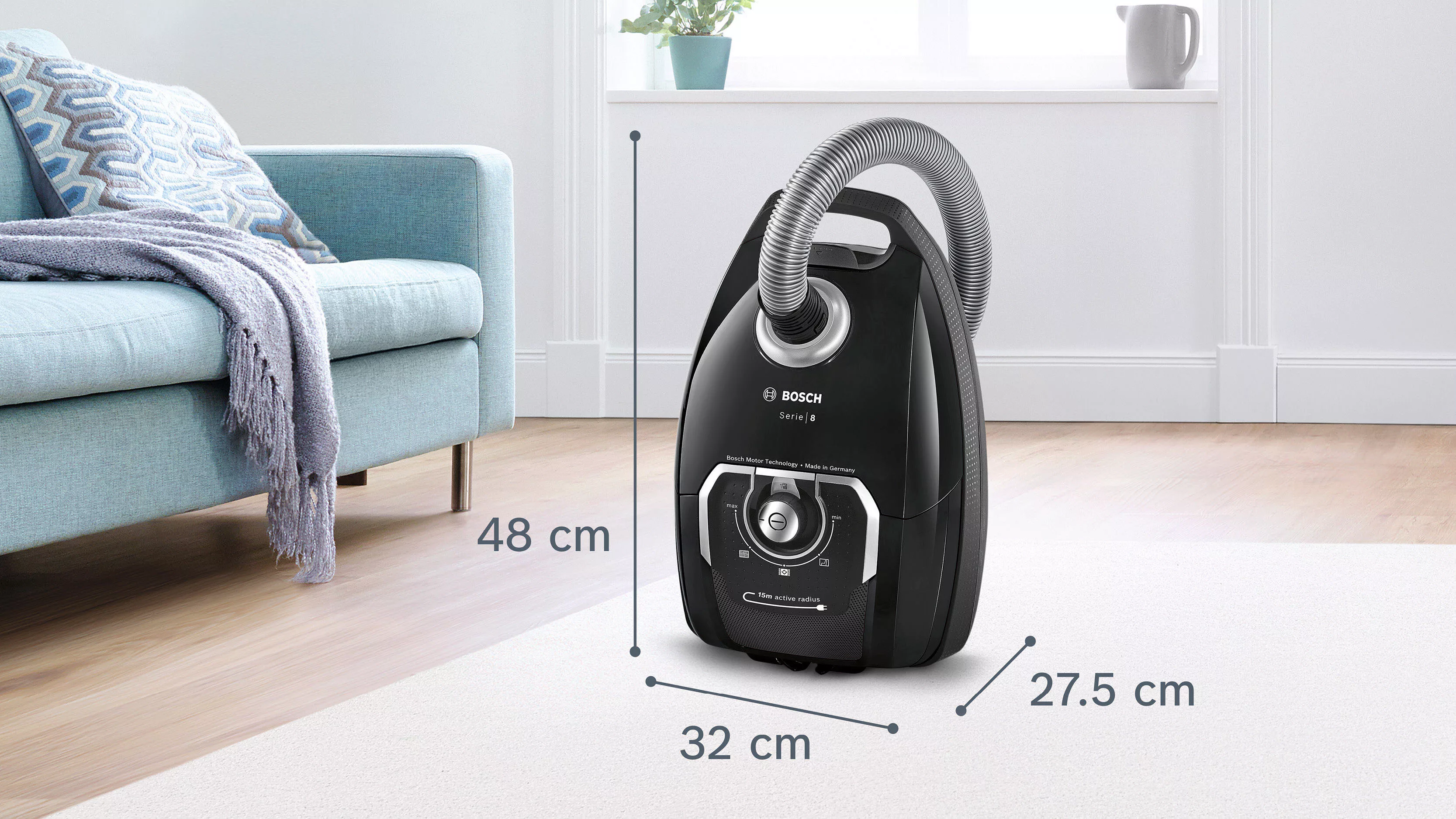 BOSCH Bodenstaubsauger »BGL8XALL«, 650 W, mit Beutel günstig online kaufen