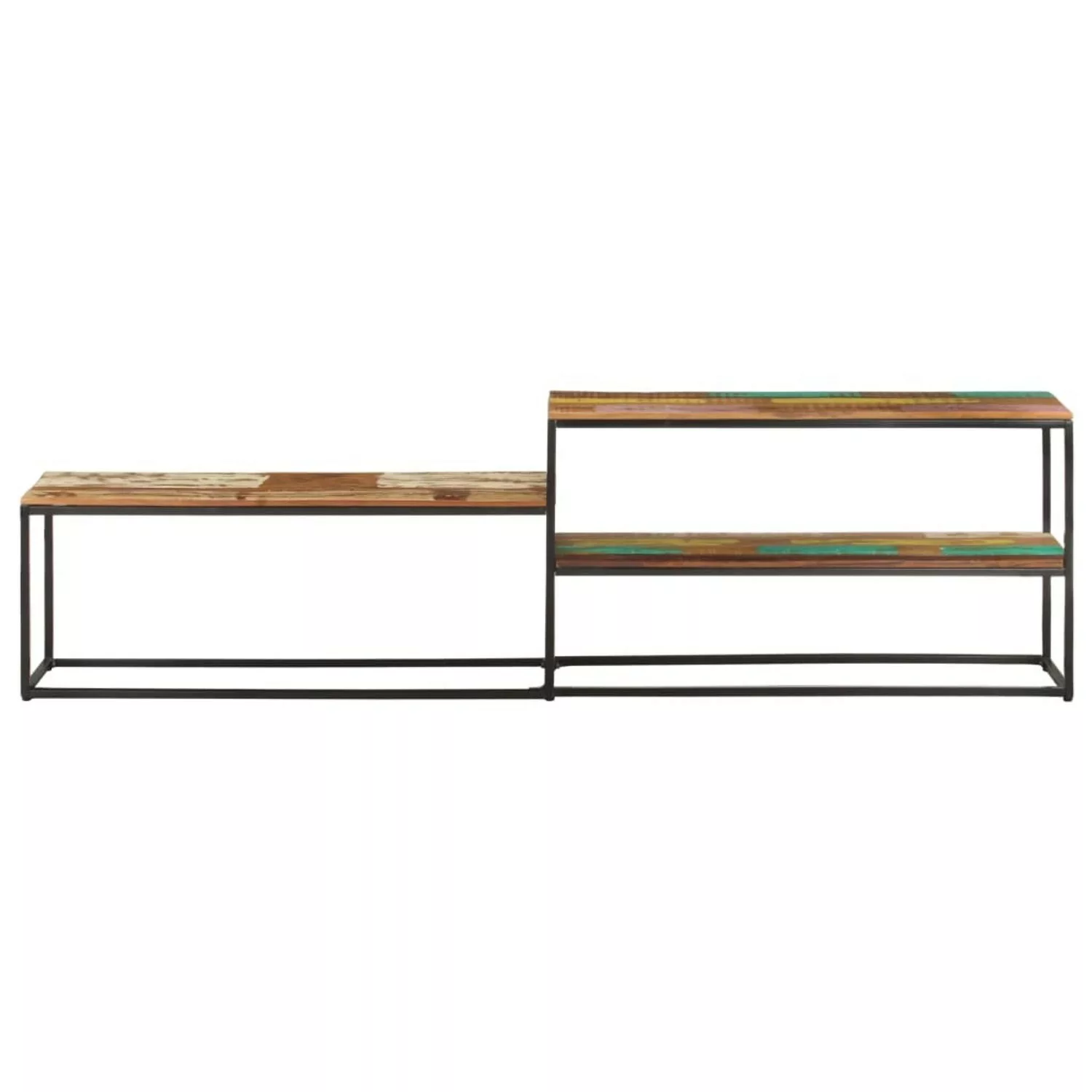Tv-schrank 180x30x50 Cm Recyceltes Massivholz günstig online kaufen