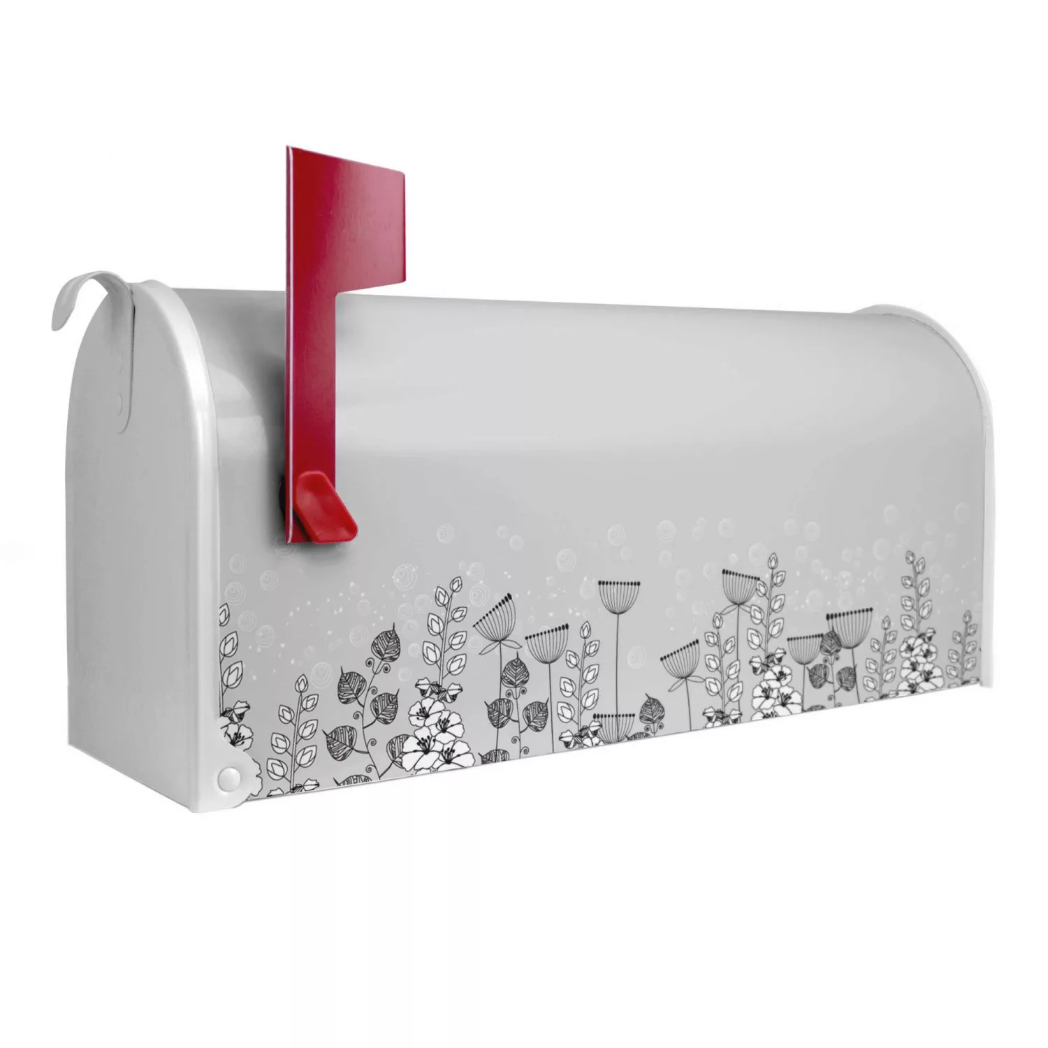 Banjado Amerikanischer Briefkasten Weiß 48x22x16cm US Mailbox Letterbox Pos günstig online kaufen