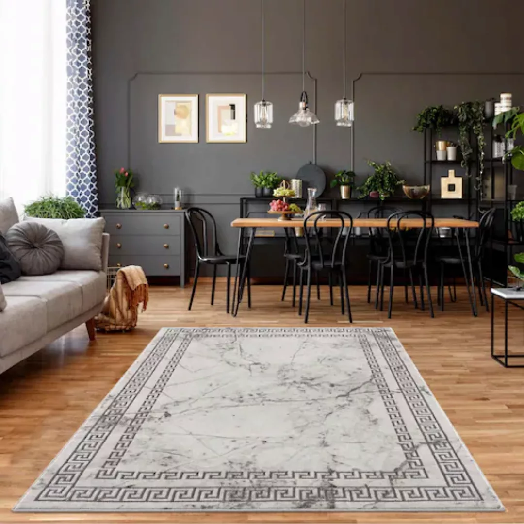 Carpet City Teppich »Noa 9273«, rechteckig, Kurzflor, Modern, Weicher For, günstig online kaufen