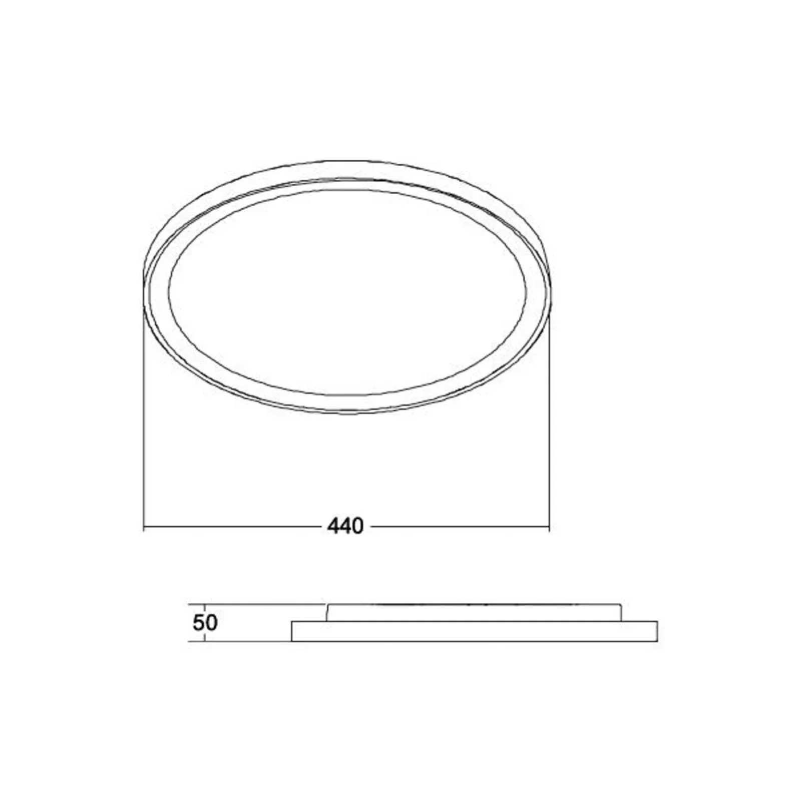 BRUMBERG LED-Deckenleuchte Sunny Midi, DALI, 3.000 K, weiß günstig online kaufen