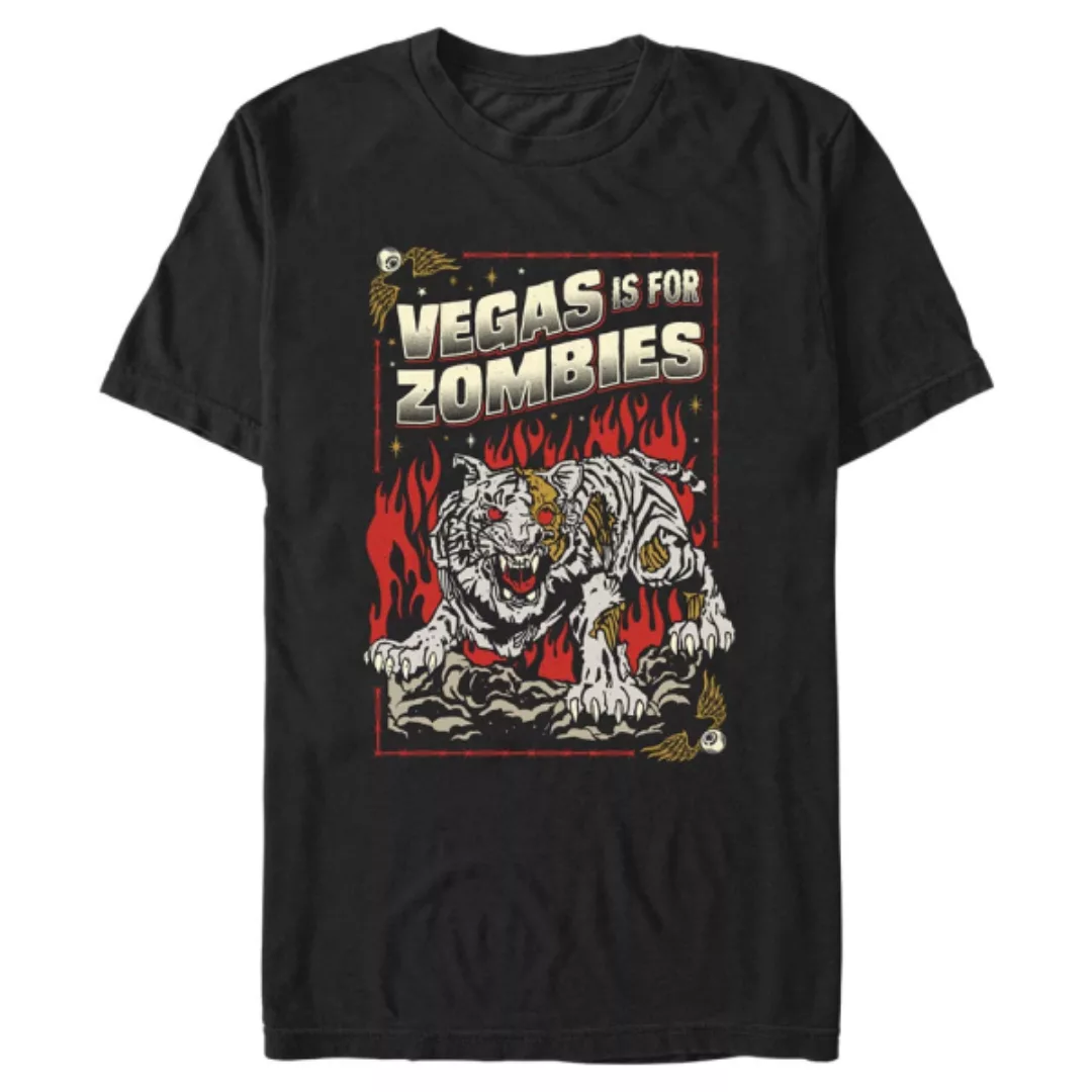 Netflix - Army Of The Dead - Text Zombie Tiger Poster - Männer T-Shirt günstig online kaufen