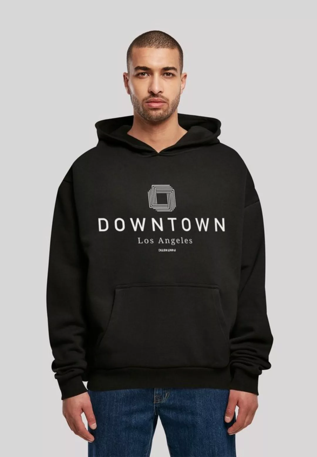 F4NT4STIC Kapuzenpullover "Downtown LA OVERSIZE HOODIE", Print günstig online kaufen