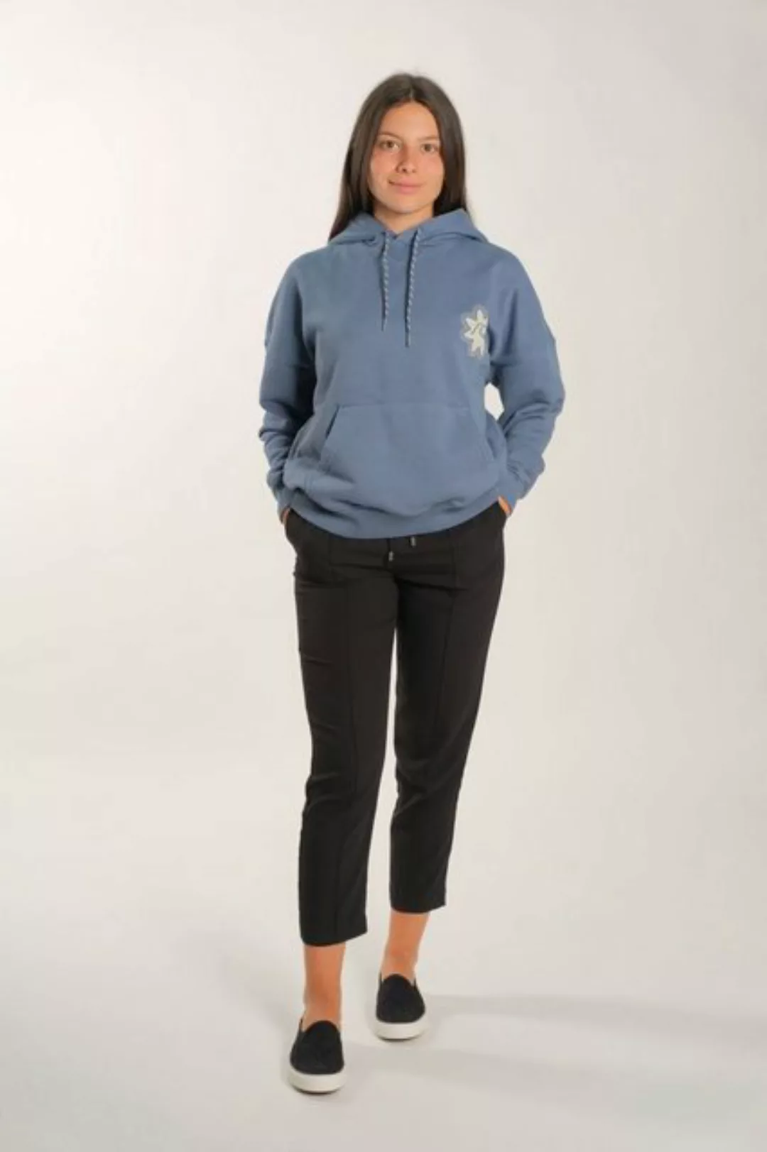 Quiksilver Woman Hoodie Quiksilver Oversized Hoodie blau günstig online kaufen