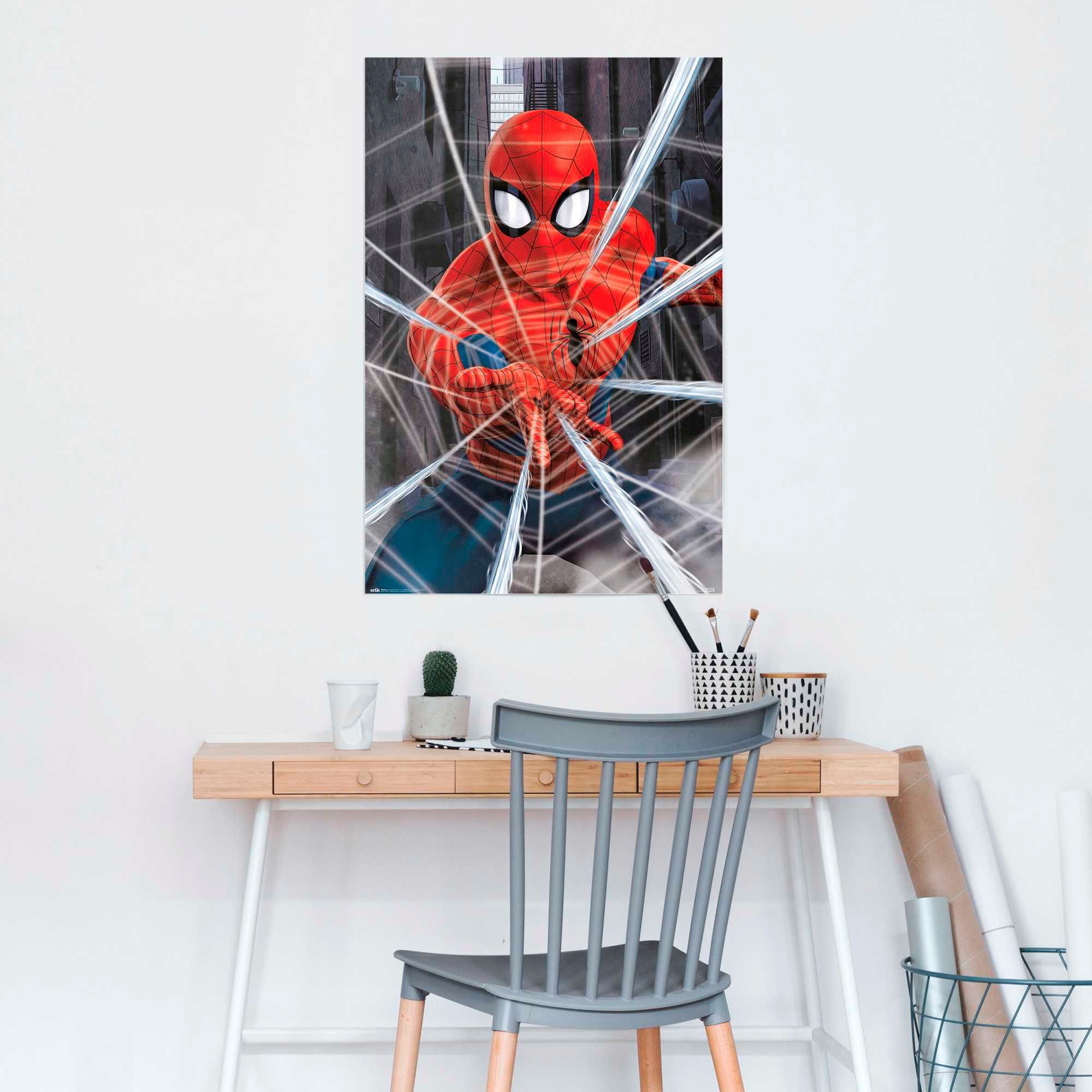 Reinders Poster "Marvel Spiderman - gotcha" günstig online kaufen