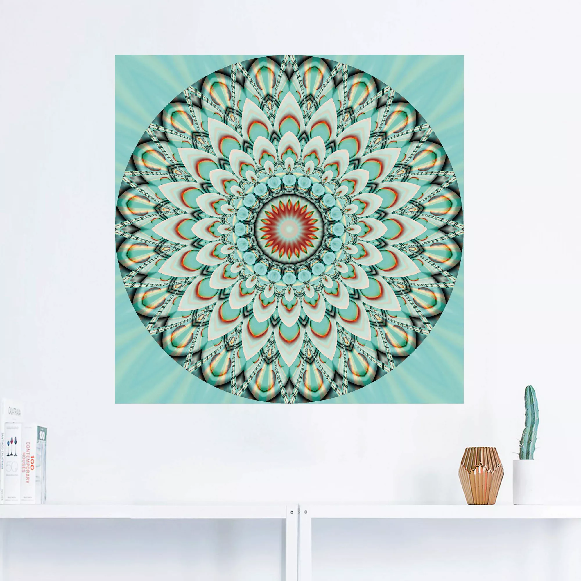 Artland Wandbild »Mandala Integrität«, Muster, (1 St.), als Leinwandbild, W günstig online kaufen