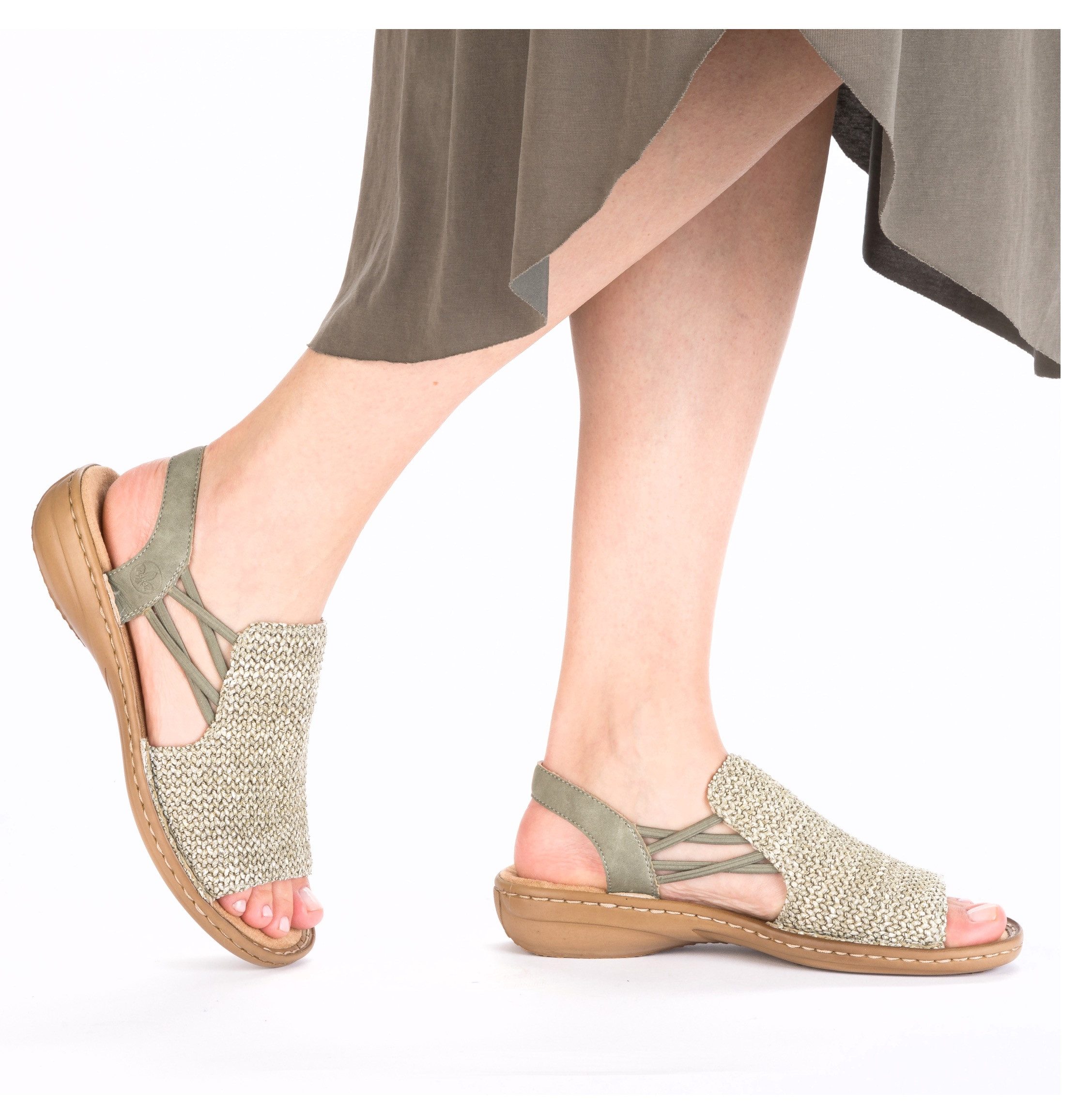 Rieker Sandale Sommerschuh, Sandalette, Schlupfschuh mit günstig online kaufen