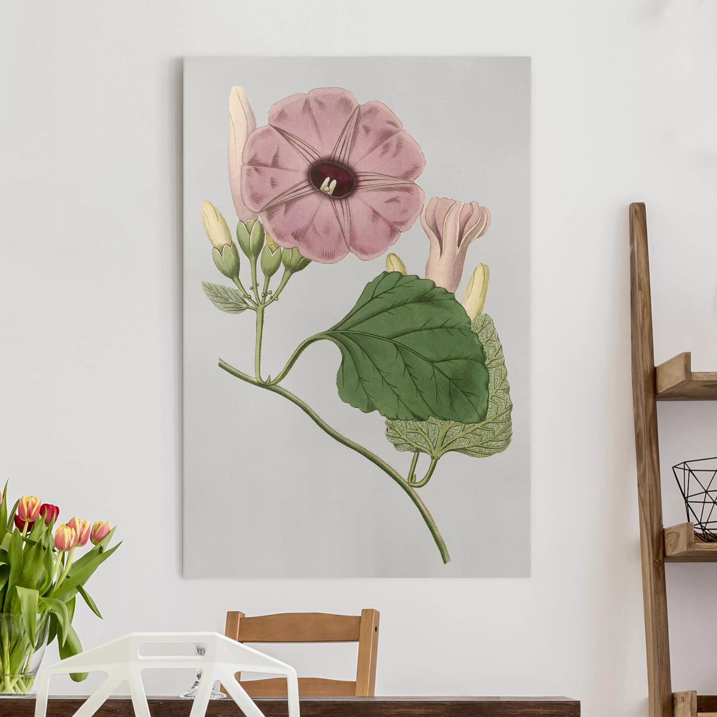Leinwandbild Blumen - Hochformat Florale Schmuckstücke III günstig online kaufen