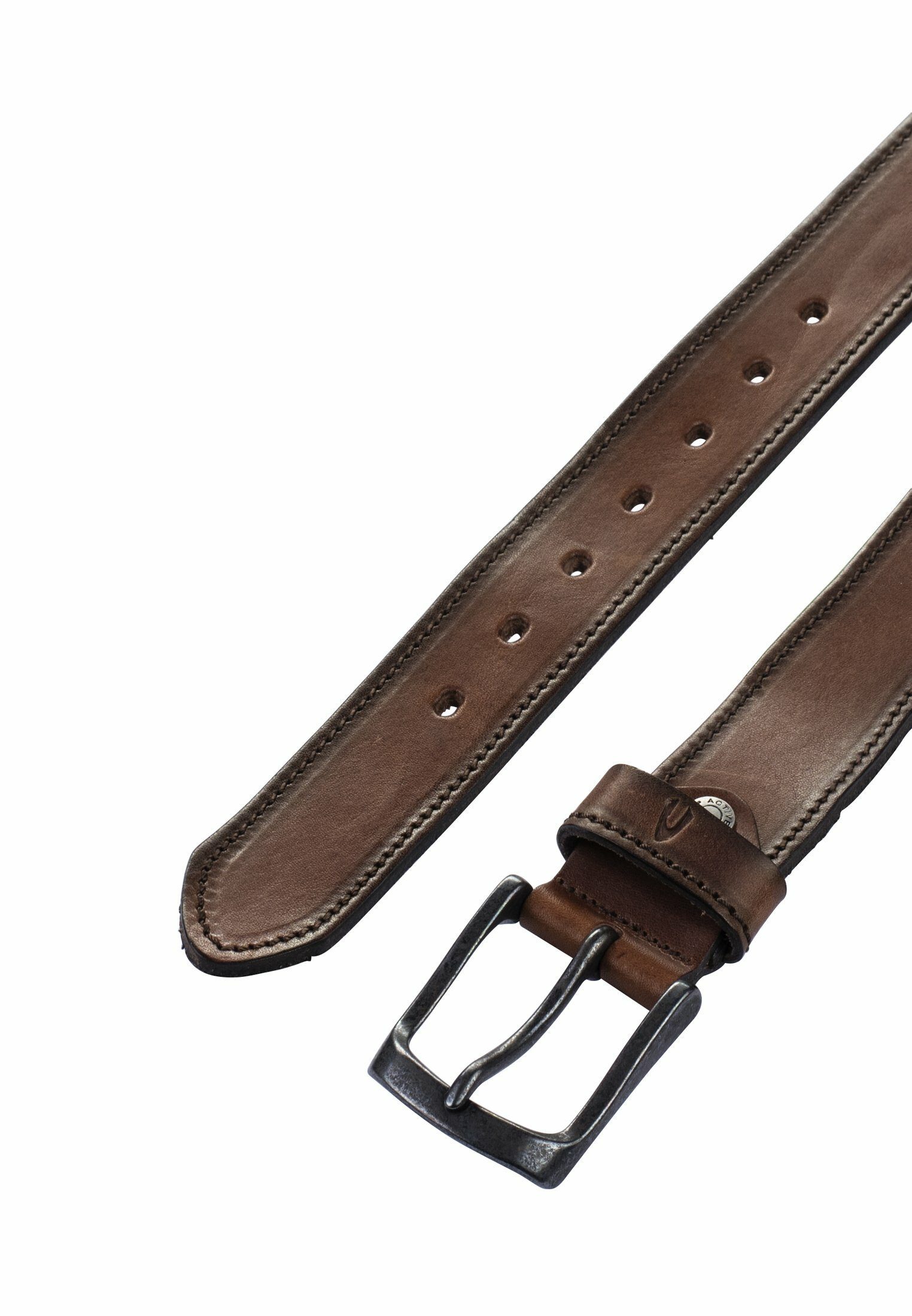 camel active Hüftgürtel Ledergürtel Steppnaht günstig online kaufen