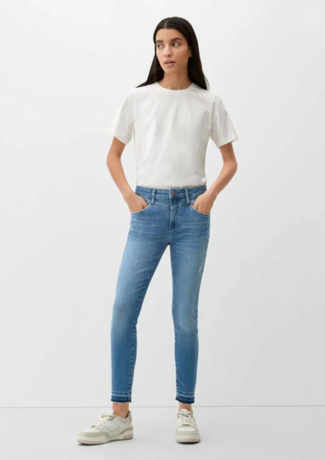 s.Oliver 7/8-Jeans Ankle-Jeans Izabell / Skinny Fit / Mid Rise / Skinny Leg günstig online kaufen