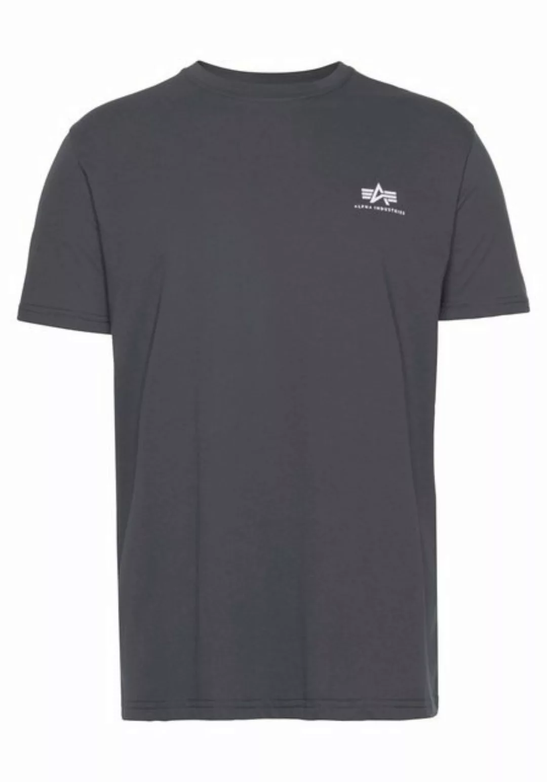 Alpha Industries Rundhalsshirt BASIC T SMALL LOGO günstig online kaufen