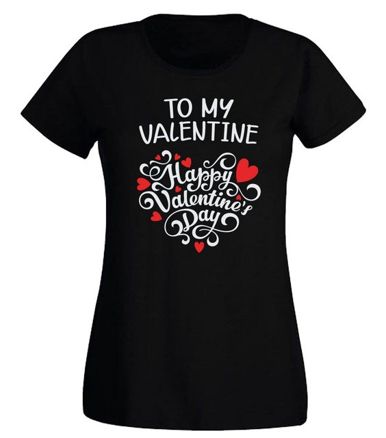 G-graphics T-Shirt Damen T-Shirt - To my Valentine – Happy Valentines Day S günstig online kaufen