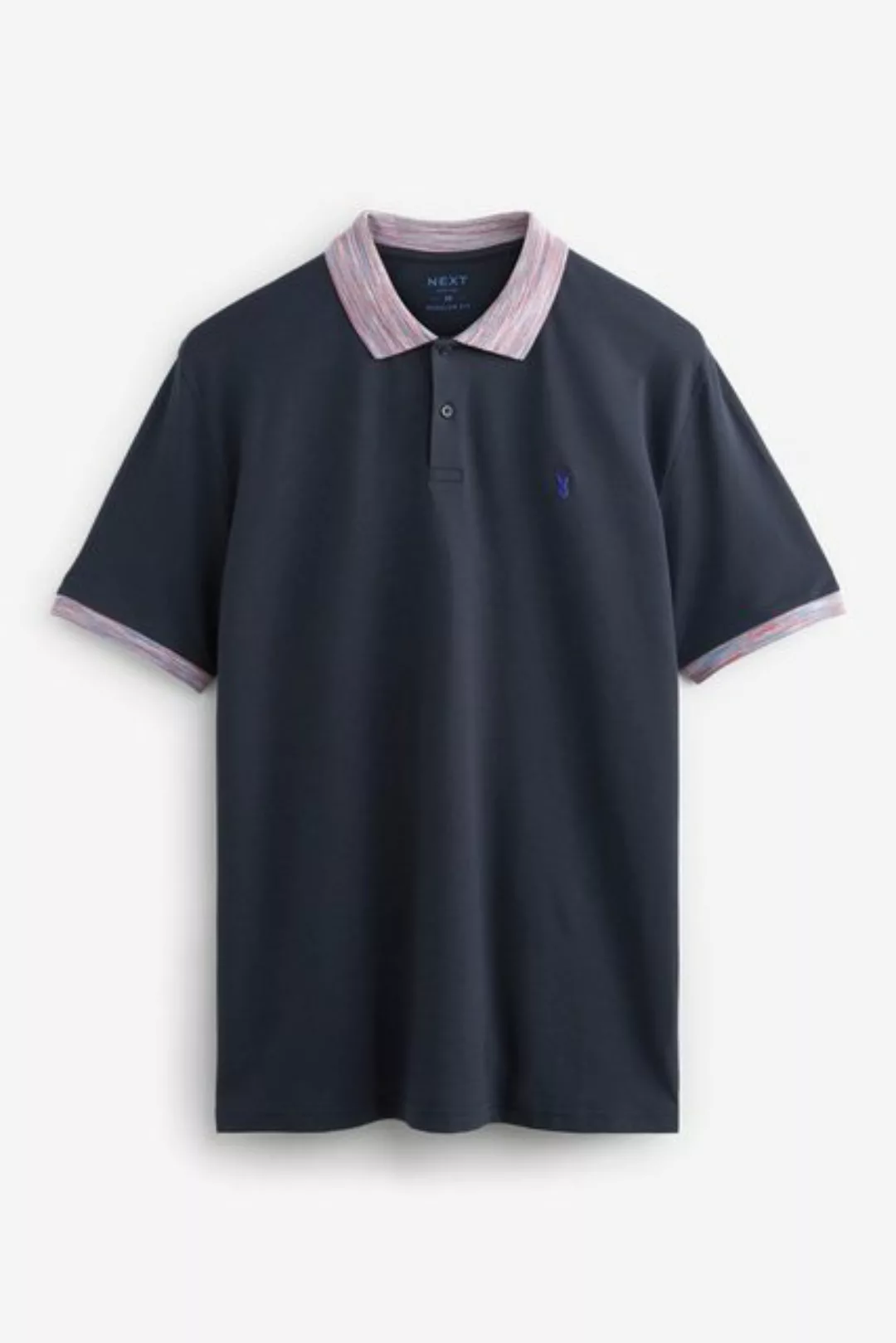 Next Poloshirt Pikee-Poloshirt im Regular Fit mit Kragenstreifen (1-tlg) günstig online kaufen