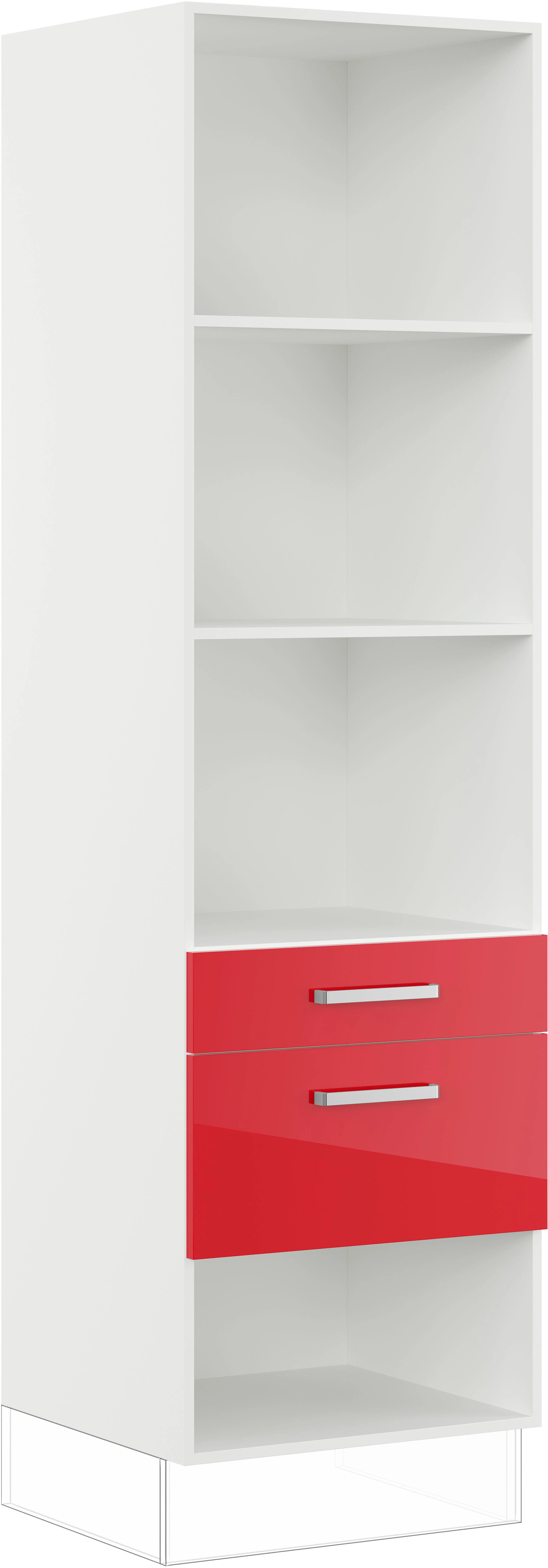 IMPULS KÜCHEN Seitenschrank ""Turin", Breite/Höhe: 60/205,1 cm, mit Soft-Cl günstig online kaufen