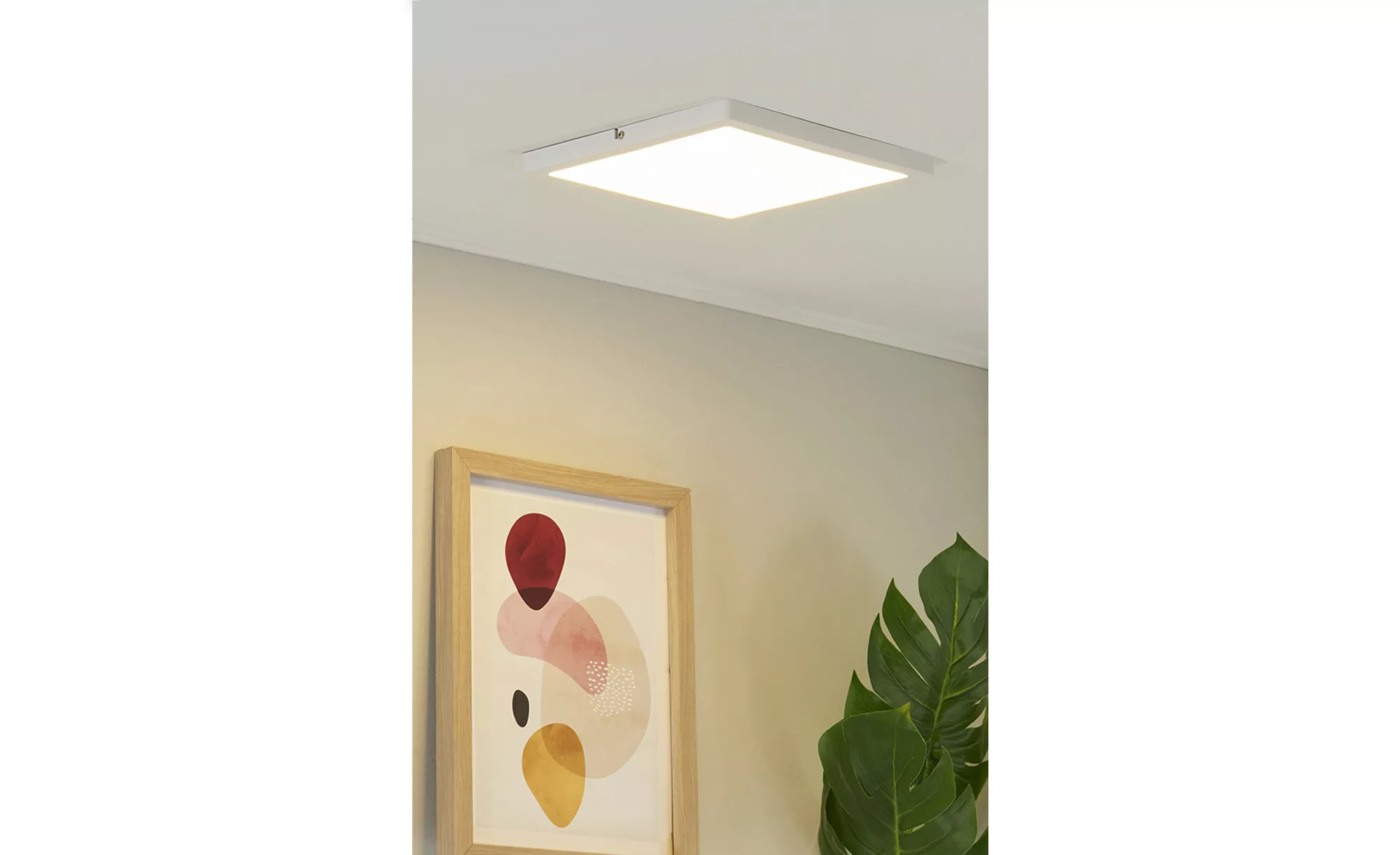 LED-Panel weiß matt eckig`groß` ¦ weiß ¦ Maße (cm): B: 30 Lampen & Leuchten günstig online kaufen