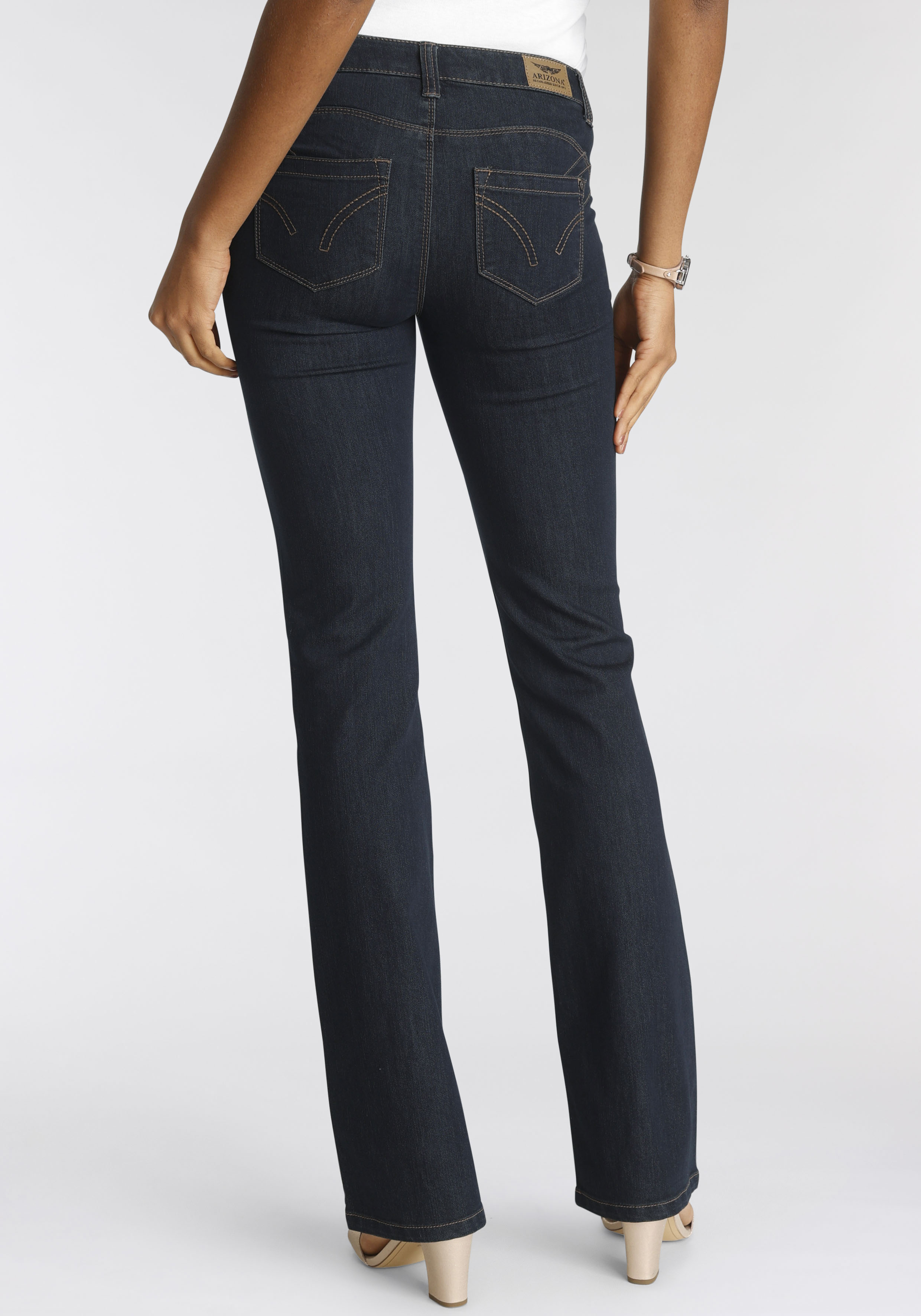 Arizona Bootcut-Jeans "Shaping", Mid Waist günstig online kaufen